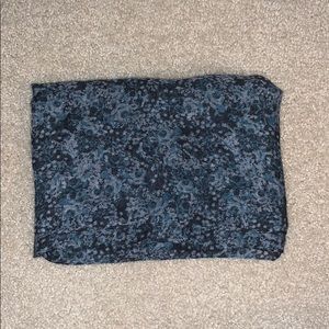 Nordstrom Accessories - Blue Patterned Infinity Scarf Nordstrom Accessories - Blue Patterned Infinity Scarf